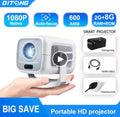 Portable Smart Mini Projector 1080P