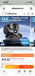 Smart Translator Earbuds