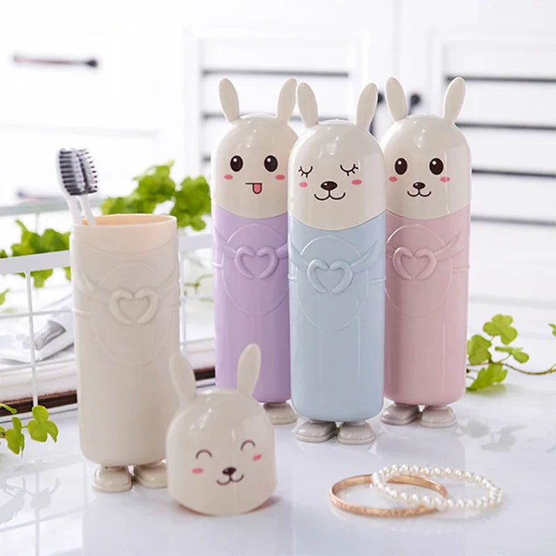 portable toothbrush storage box travel toothbrush hoder case